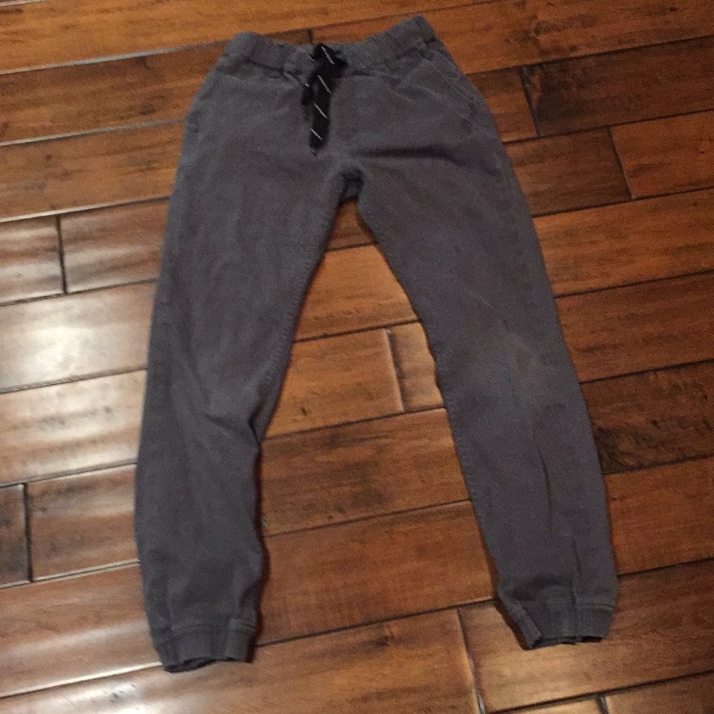 Boys Large Gongshow khaki joggers